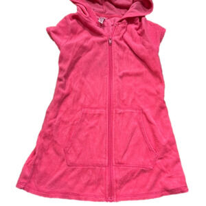 So size 4 zip up cover up for swimming good condition